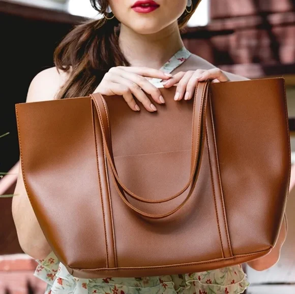 Henny + Lev beautiful brown handbag - Picture 2 of 8